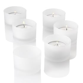 Tealight Candle Holder Frosted Glass Box of 72