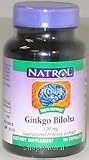 Ginkgo Biloba, Take One, 120 mg. Caps, 60 ct.
