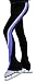 Chloe Noel P81 2-tone Polar Fleece Skate Pants Adult Small Royal/White