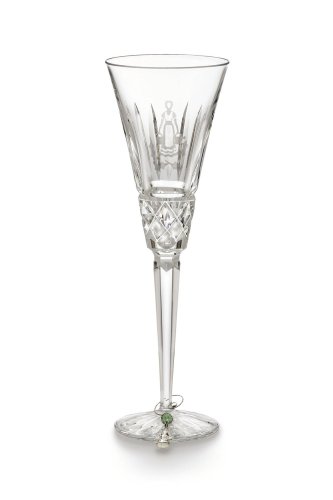 Waterford Crystal 12 Days of Christmas Flute, 8th Edition Eight Maids-A-Milking