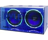 PYLE PLNBP-212 Dual 12 Full Plexi-box Neon Bandpass System
