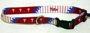 New! Small Philadelphia Phillies Dog Collar