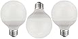TCP RLG255W27KND3 LED G25 - 40 Watt Equivalent (only 5W used!) Soft White (2700K) Energy Star Globe Light Bulb 3 - Pack