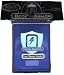 Max Protection Dark Blue Transparent Deck Box w/ Shield Logo - Sized for YuGiOh