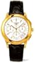 Longines Flagship Chronograph 18kt Gold Mens Leather Strap Watch L4.718.6.22.0