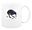 Mug with kiwi, bird, pecking