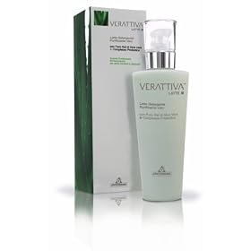 Verattiva Purifying Cleansing Face Milk 7 Fl. Oz - With Pure Aloe Vera Gel & Probiotic Complex