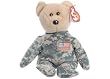 TY Beanie Babies Salute  - Camouflage Bear