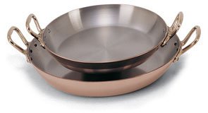 World Cuisine Stainless Steel Lined Copper Frying Pan, Dia. 11-7/8 [World Cuisine]
