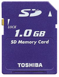 TOSHIBA SDカード1GB SD-NA001GT