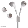 Premium 3.5mm Silicone Universal Earphone Buds - For Apple iPod, Creative Mp3 Mp4 Players- 4 Color Options , WHITE