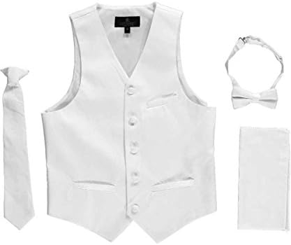 Vittorino Big Boys' 4-Piece Vest & Accessories Set