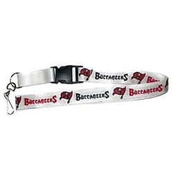 Tampa Bay Buccaneers Breakaway Lanyard with Key Ring