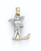 14K Angel Initial 'L' Pend - GH16681
