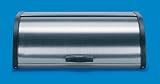 Roll Top Bread Box Finger Print Proof by Brabantia 299445 31P1SP4R8RL. SL160 Roll Top Bread Box Finger Print Proof by Brabantia 299445