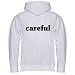 careful Youth Zippered Hooded Sweatshirt Fleece Jacket ASH GREY MEDIUM