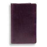 Day-Timer Compact Western Coach Cowhide Open Wallet - Burgundy