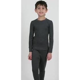 Boys Thermal Underwear Long Sleeve Vest and Long Pants