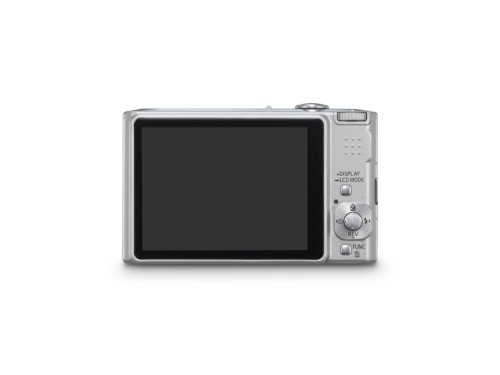 Panasonic Lumix DMC-FX55EB Digital Camera - Silver (8.1MP, 3.6 x Optical) 28mm Wide-Angle Lens