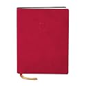 Red Embossed Heart Journal