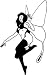 Fairy EPS Vector Sign Clipart