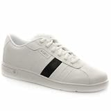 K Swiss Davock T - 11 Uk - White & Black - Leather