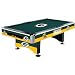 Green Bay Packers Team Logo 8 Foot Pool Table WITH Logo Felt Green Bay Packers Team Logo 8 Foot Pool Table WITH Logo Felt