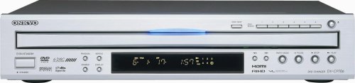 Onkyo DV-CP706S 6-Disc DVD Player (Silver)