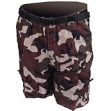HossPonderosaPaddedBikeShorts,Baggy,Camo,XXL