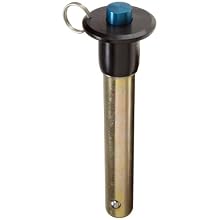 Locking Quick-Release Pins, Steel, Plain, Inch, Made In USA