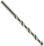 Cleveland 2213 Cobalt Steel Jobbers Length Drill Bit, Gold Oxide Finish, Round Shank, 135 Degree Split Point, 1.0mm (Pack of 12)