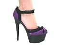Designer - Marie Satin - Purple - Size 5