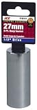 Best Price Ace 1/2 Drive Metric 6 Point Deep Well Socket (2162121)