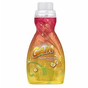 Gain Liquid Fabric Softener with Freshlock Apple Mango Tango Scent, 52 Loads, 44-Ounce