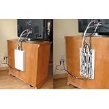 Wire Mate, Wire Cable Organizer, BLACK