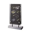 ET2 Infinity E20734-72 Table Glass 18" Table Lamp 4 Light 40 watt in Chrome
