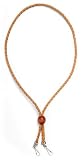 Braided Leather Lanyard