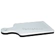 Low Vision Black and White Paddle Cutting Board