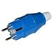 16a Ip44 Rated Outdoor Schuko Plug, Euro Ac Mains Power Conn
