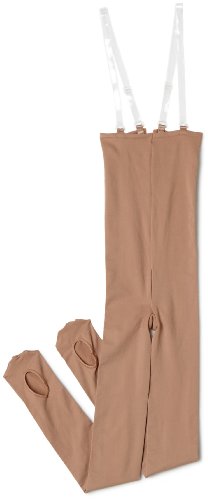 Capezio Women's Ultra Soft Transition Body Tight,Light Suntan,Large/X-Large