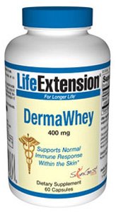 DermaWhey, 400 mg, 60 capsules