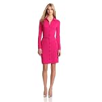 Anne Klein Women’s Classic Leo Dress, Peony, X-Small