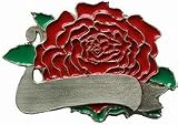 Colored Rose Belt Buckle