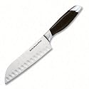 KitchenAid 7-Inch Santoku Knife, Black