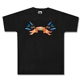 NORA - Swallows - Black T-shirt