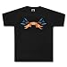 NORA - Swallows - Black T-shirt