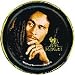 RAVEN IMAGES XC838 Bob Marley Round Stash Tin