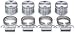 Toda (4AG82MM) Pistons - 4AG, 1627cc displacement and 11.3 : 1 compression, specify 18 or 20mm piston pins when ordering