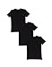 DAVID ARCHY Men's 3 Pack Micro Modal Drop-Needle Crew Neck Slim Fit T-Shirts and Undershirts