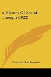 A History of Social Thought (1922)